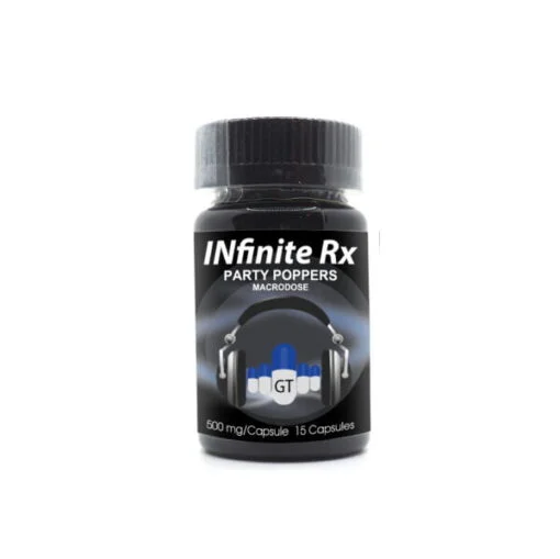 Party Poppers INfinite Rx Pilz Makrodosierungskapseln