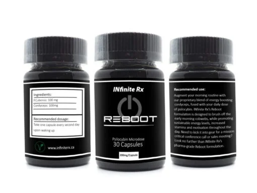 INfinite Rx (Reboot) Mikrodosierung von Psilocybin-Kapseln