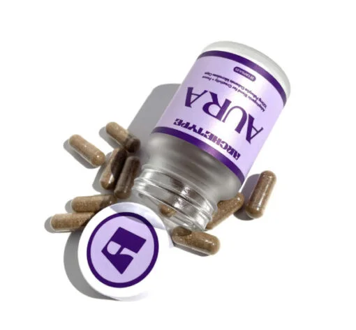 ARCHETYPE AURA Pilz-Mikrodosiskapseln (Flasche mit 25 Stück)