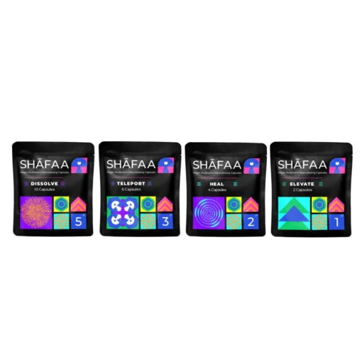 Shafaa Magic Mushroom Makrodosierungskapseln – Golden Teacher